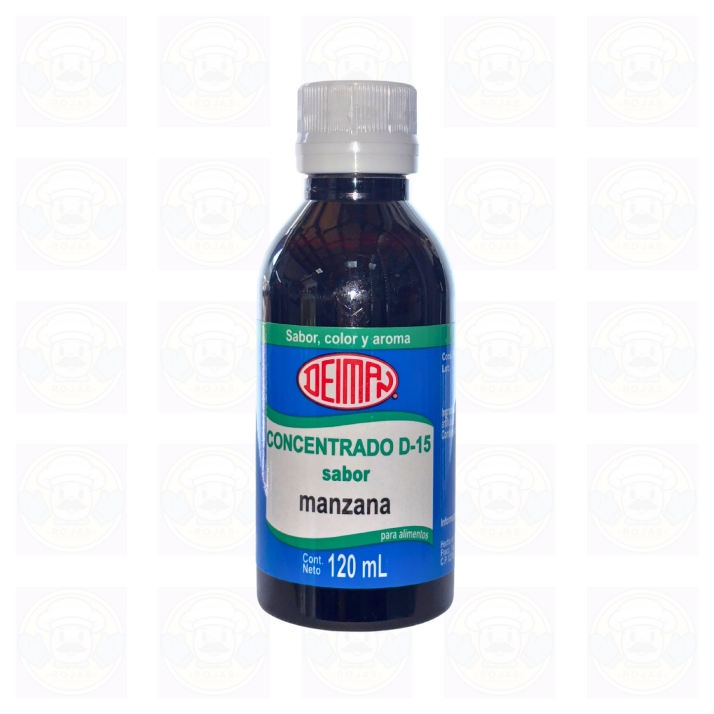 Concentrado D-15 sabor Manzana Deiman 120ml