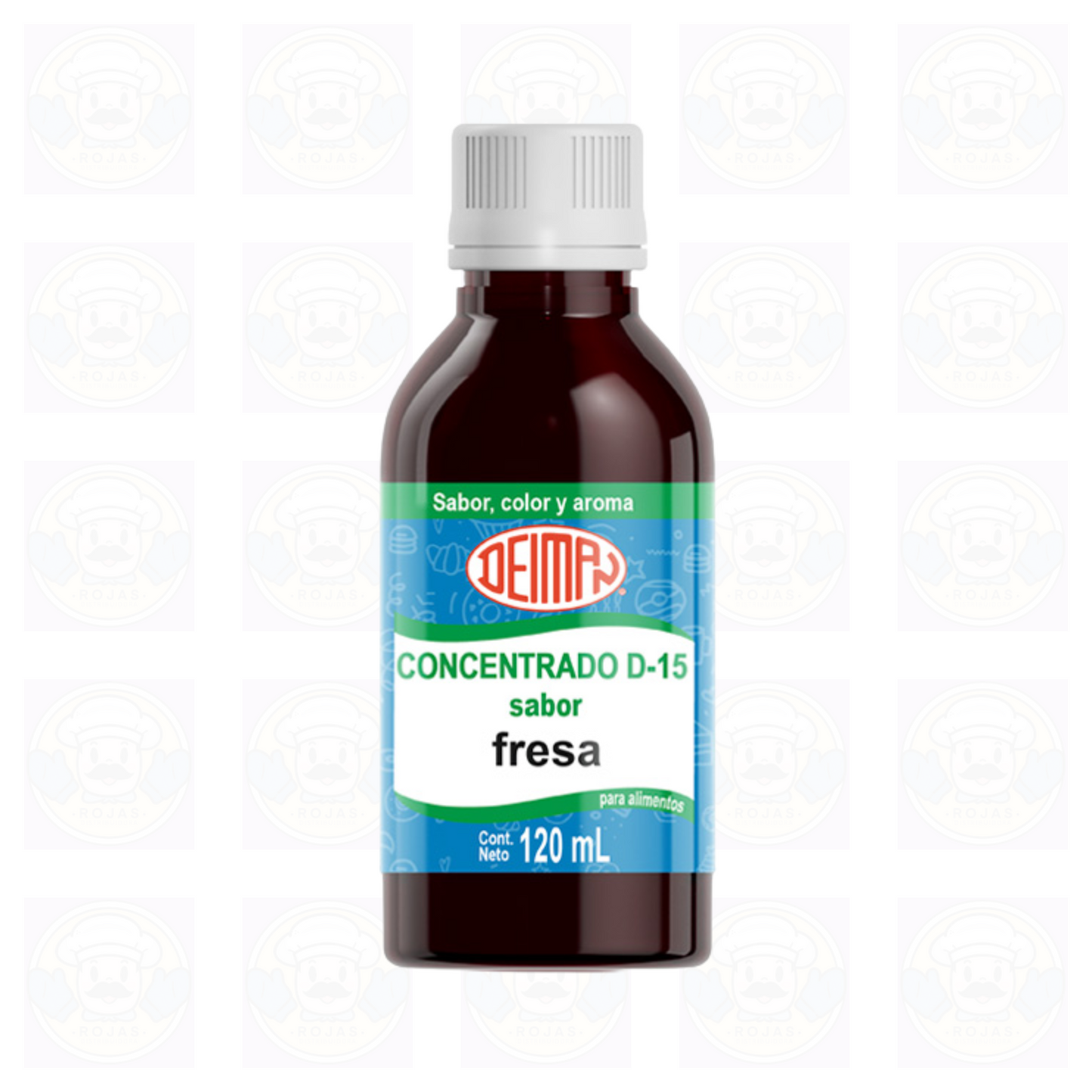 Deiman Concentrado D-15 Fresa 120 ml