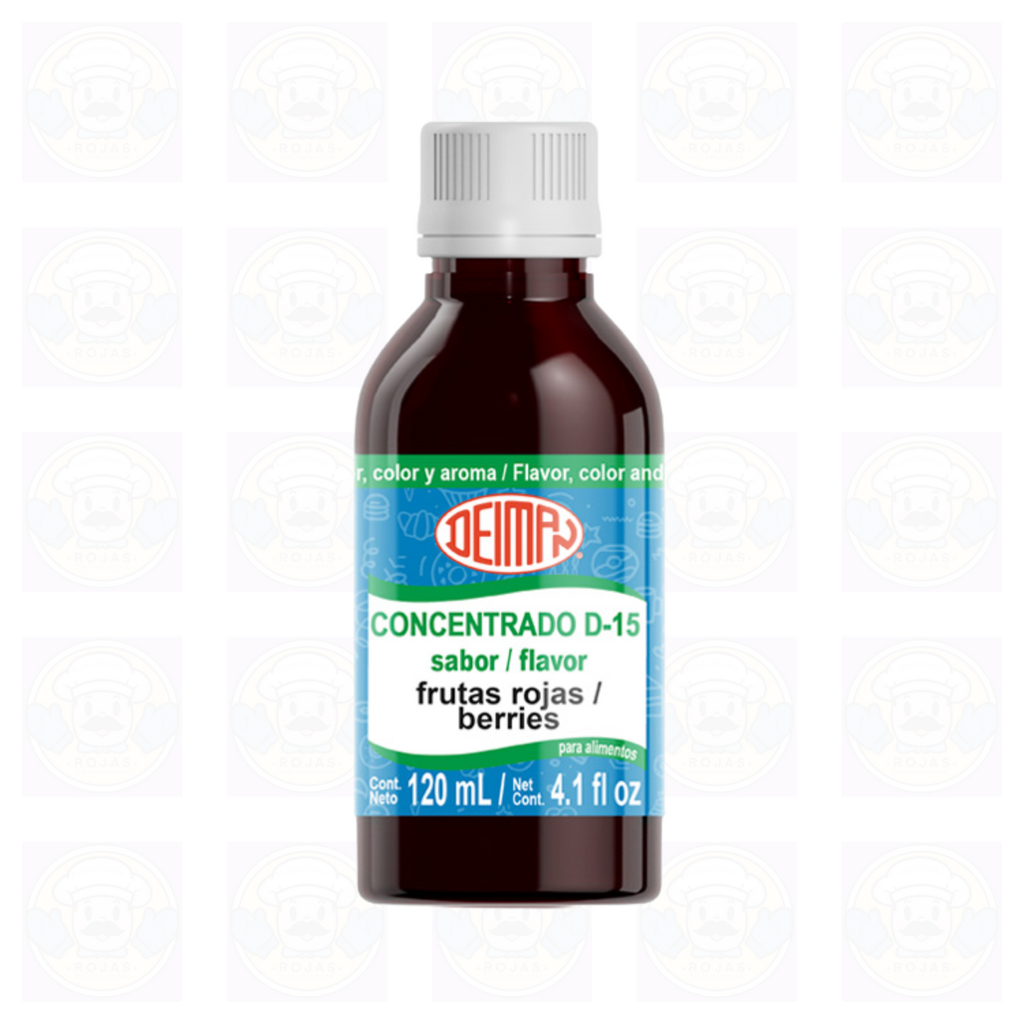 Deiman Concentrado D-15 Frutos Rojos 120 ml