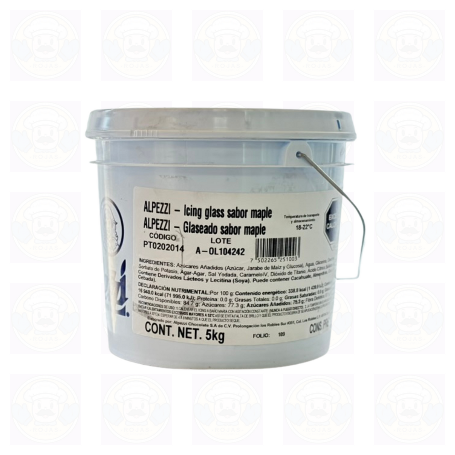 Glaseados Alpezzi Sabor Maple 5 kg