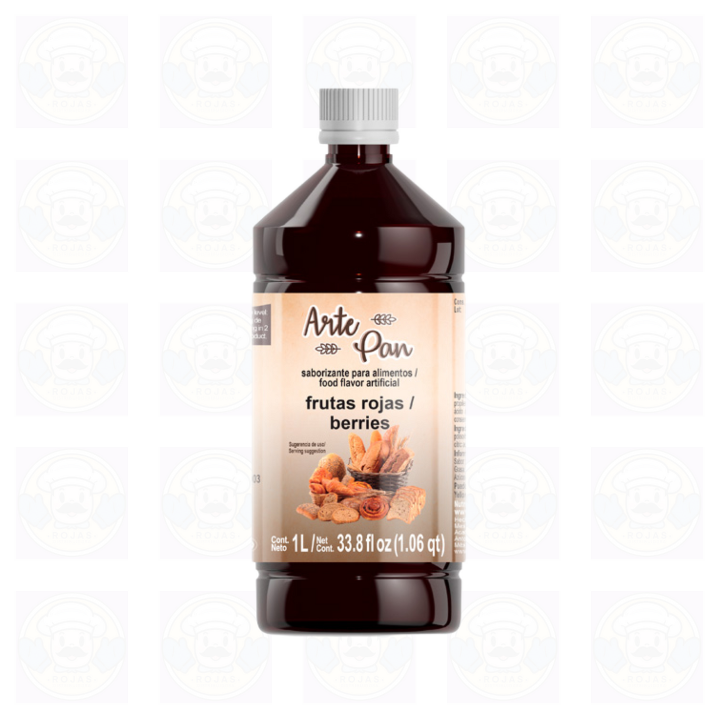 Saborizante Arte Pan Frutas Rojas 1L
