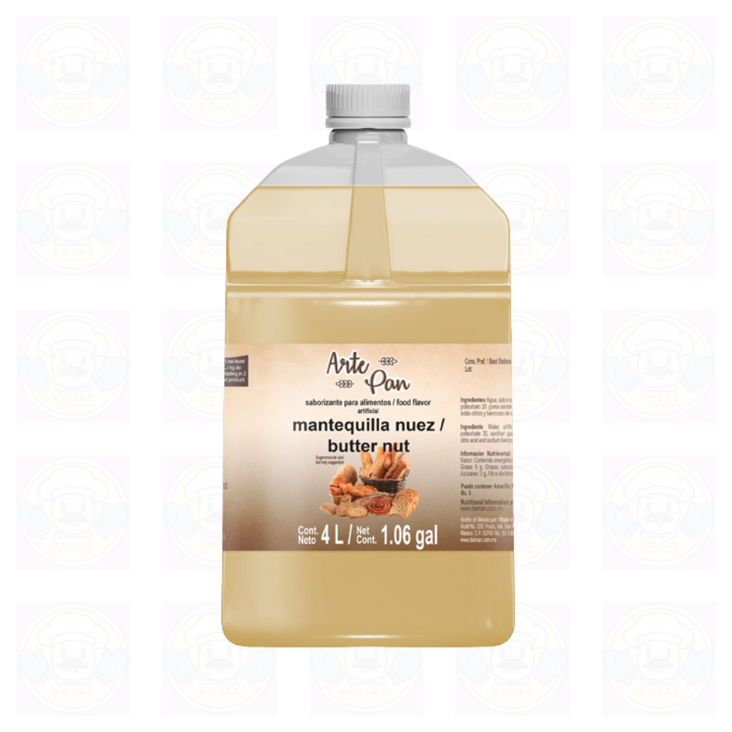 Saborizante Arte Pan Mantequilla Nuez 4L