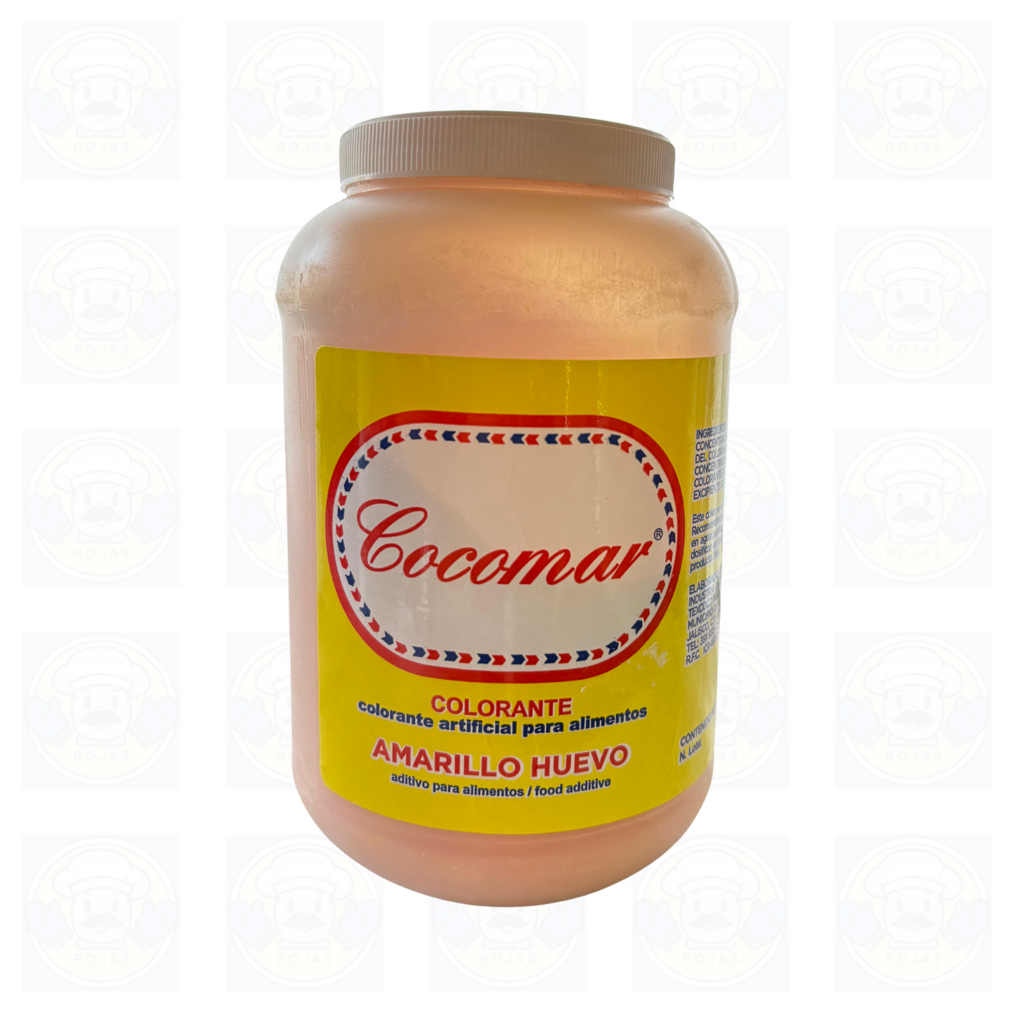 Colorante Amarillo Huevo Cocomar 1Lt