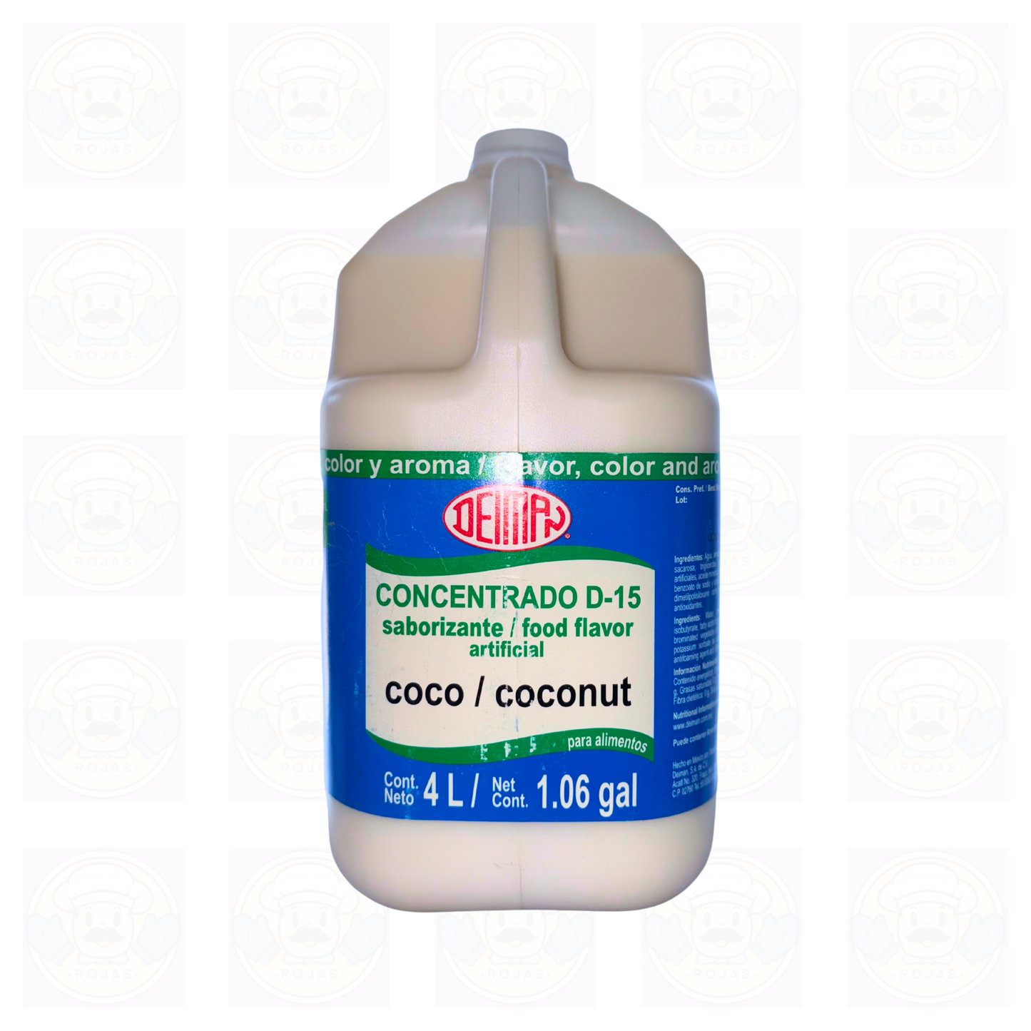 Concentrado D-15 Coco Deiman 4 L