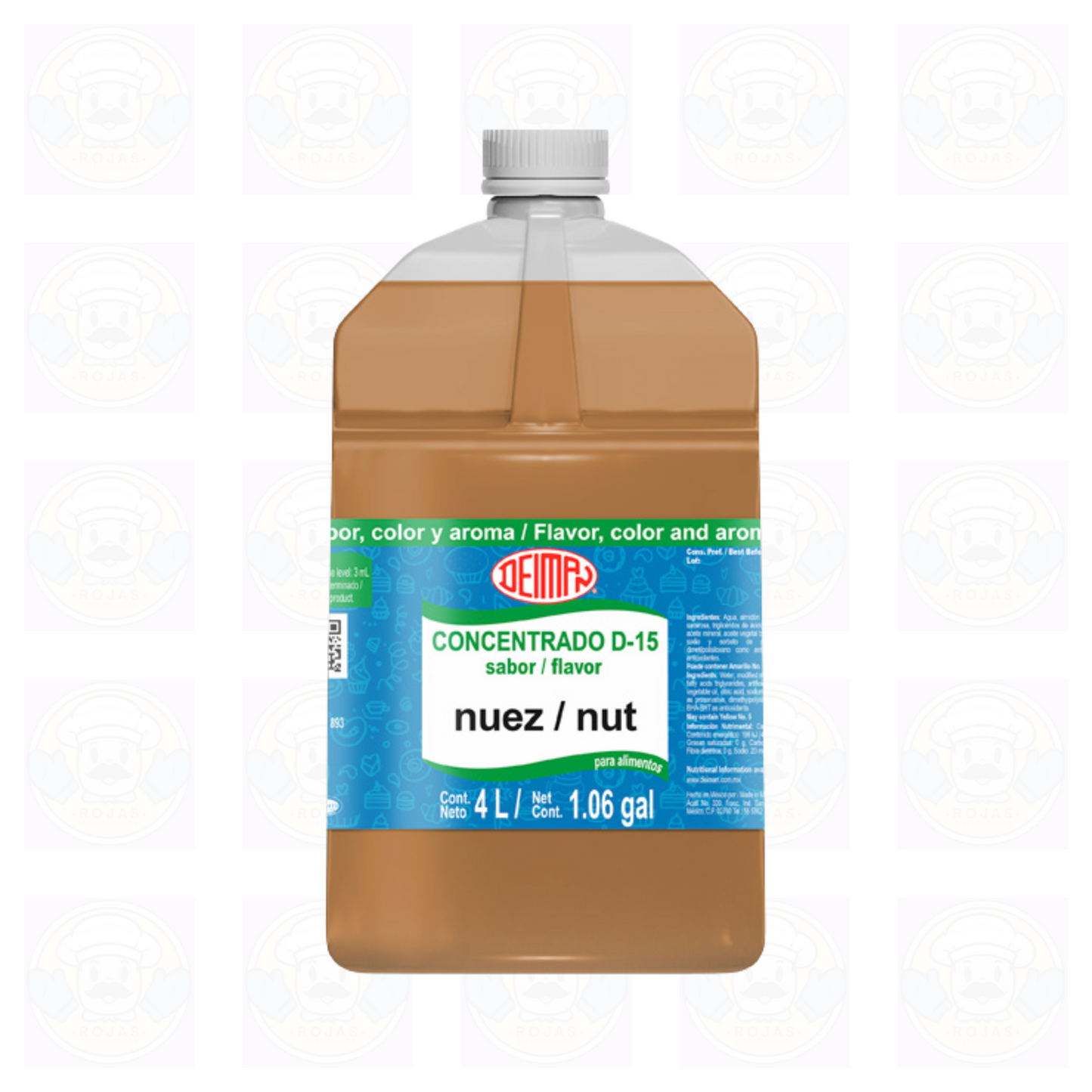 Deiman Concentrado D-15 Nuez 4L