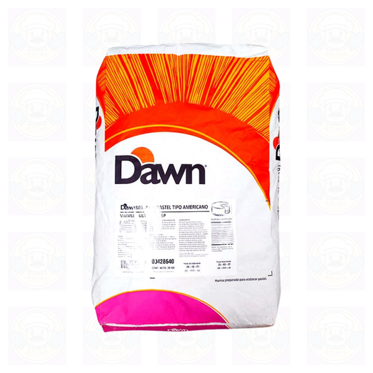 Harina Preparada Para Pastel Dawn Sabor Vainilla Ultra 20Kg