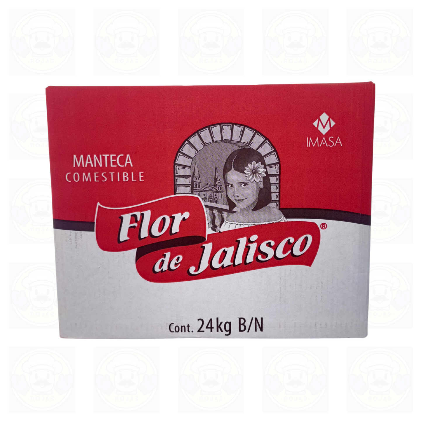 Manteca Comestible Flor de Jalisco Caja 24 kg