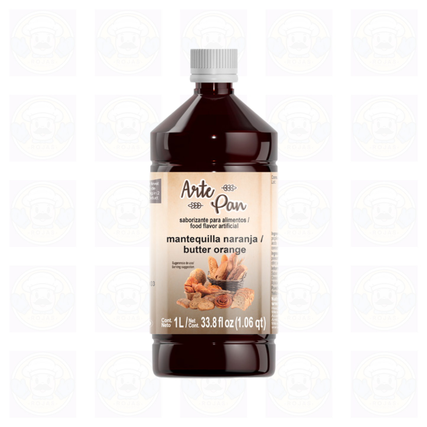 Saborizante Arte Pan Mantequilla Naranja  1L
